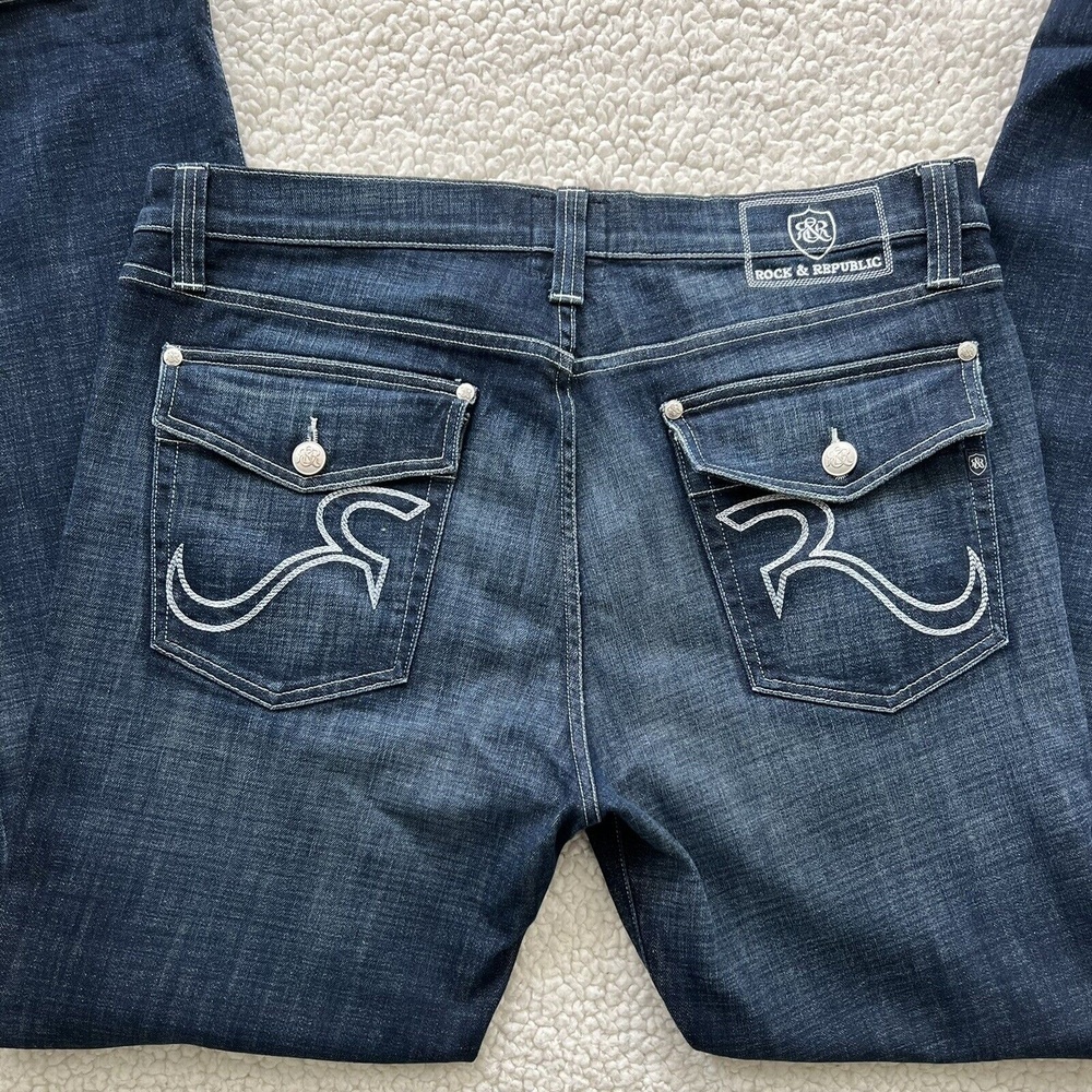 ROCK AND REPUBLIC Straight Leg Women's Jeans Long
